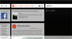 Desktop Screenshot of erreka-mouche.com