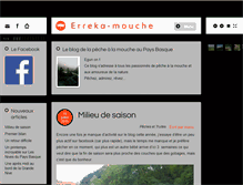 Tablet Screenshot of erreka-mouche.com